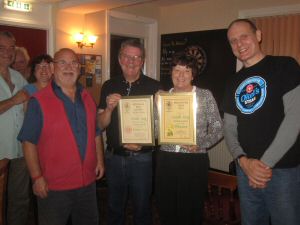 Southampton Hampshire Pub of the Year presentation